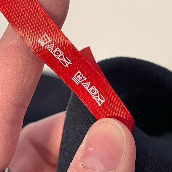 Spanx Faux Suede Navy Leggings Size Large - Picture 5 of 12